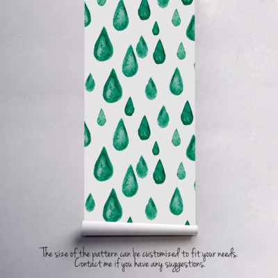 Papier peint adhésif La fin de la sécheresse