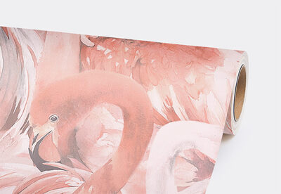 Papier peint adhésif Flamants roses