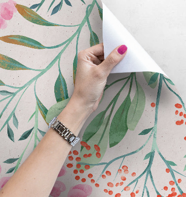 Tapisserie murale Fleurs girly
