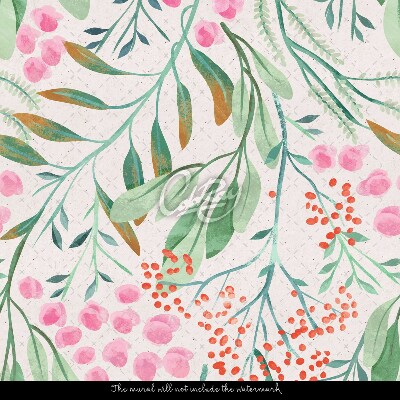 Tapisserie murale Fleurs girly
