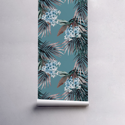 Tapisserie panoramique Jacinthe suspendue