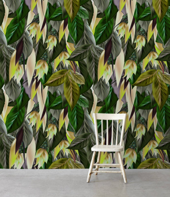 Papier peint adhésif Arbuste tropical