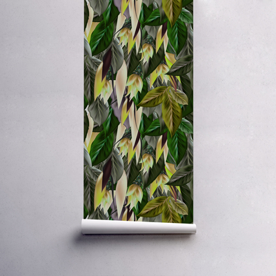 Papier peint adhésif Arbuste tropical