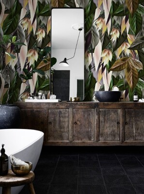 Papier peint adhésif Arbuste tropical