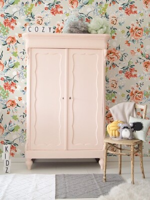 Papier peint panoramique Motif de rose