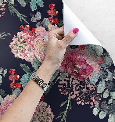 Tapisserie panoramique Composition florale