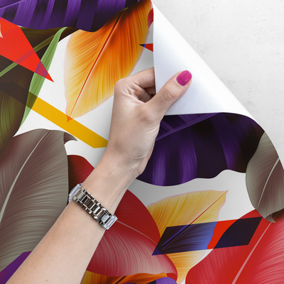 Papier peint adhésif Abstractions végétales