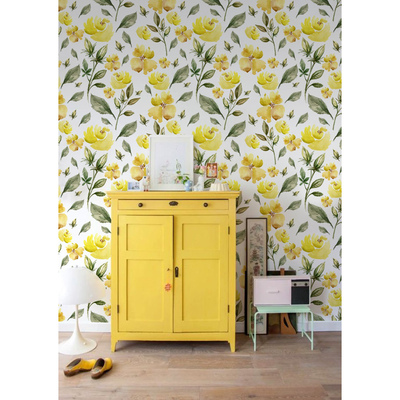 Tapisserie murale Le printemps aux couleurs ensoleillées