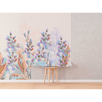 Tapisserie murale Folie des couleurs pastel