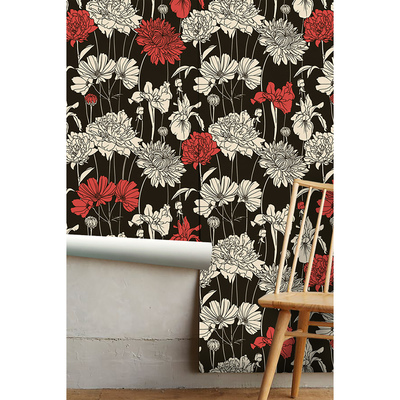 Papier peint adhésif Fleurs mystérieuses