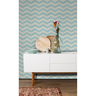 Tapisserie murale Inspirations en zigzag