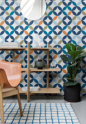 Papier peint Autour du cercle