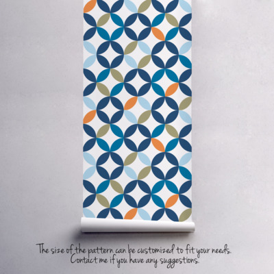 Papier peint Autour du cercle