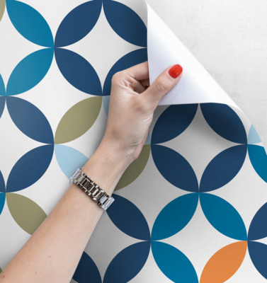 Papier peint Autour du cercle