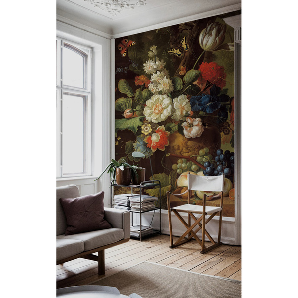 Papier peint Bouquet de fleurs baroques