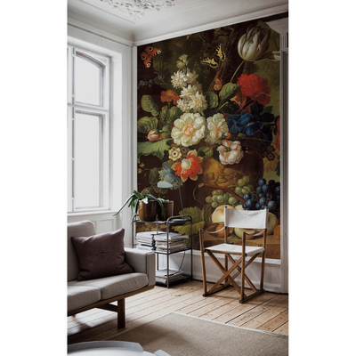 Papier peint Bouquet de fleurs baroques