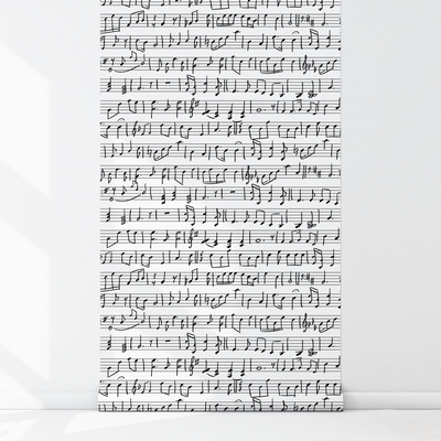 Papier peint adhésif Un carnet plein de notes