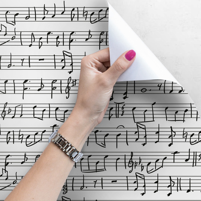 Papier peint adhésif Un carnet plein de notes