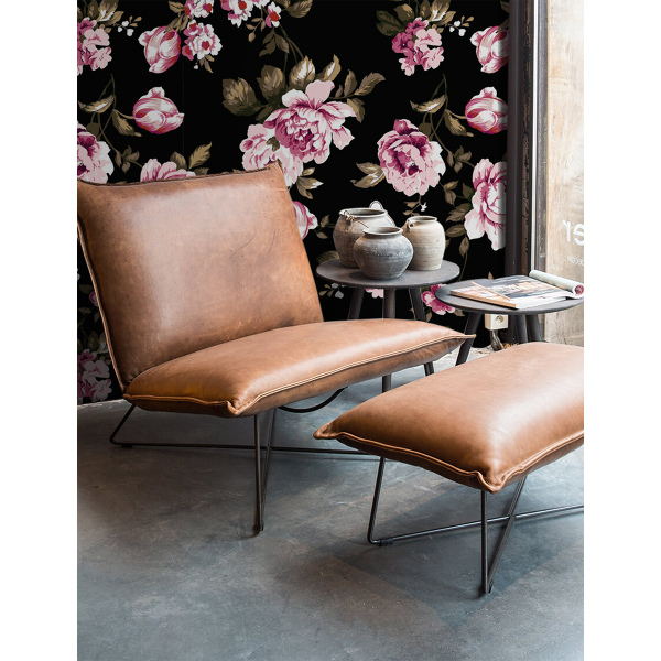 Tapisserie panoramique Roses Vintage Mystérieuses