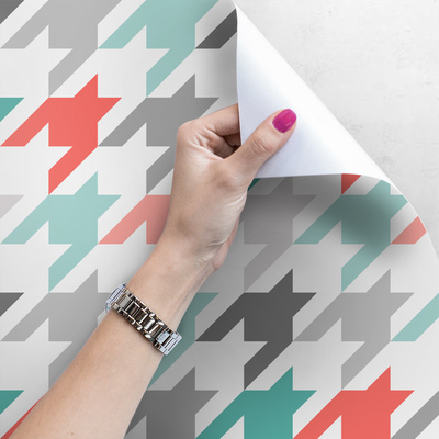 Tapisserie murale Ou peut-être pied-de-poule ?