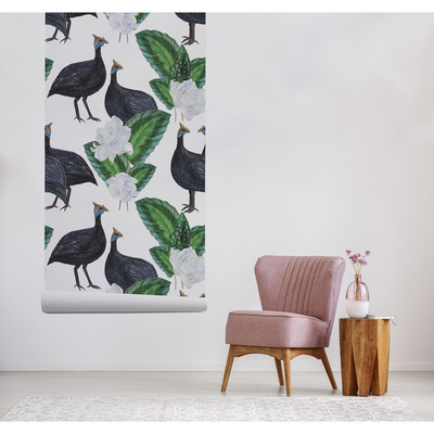 Papier peint Dans la faisanderie