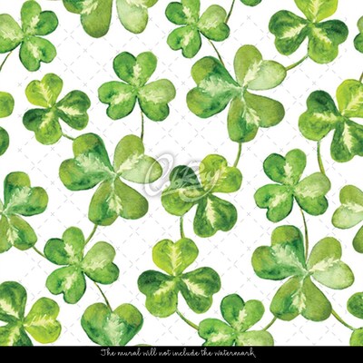 Papier peint adhésif Le bonheur à trois feuilles