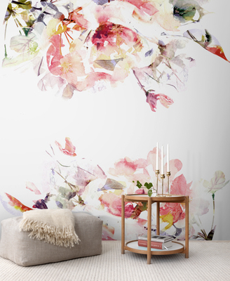 Papier peint adhésif Toucher de la rose