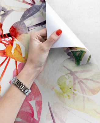 Papier peint adhésif Toucher de la rose