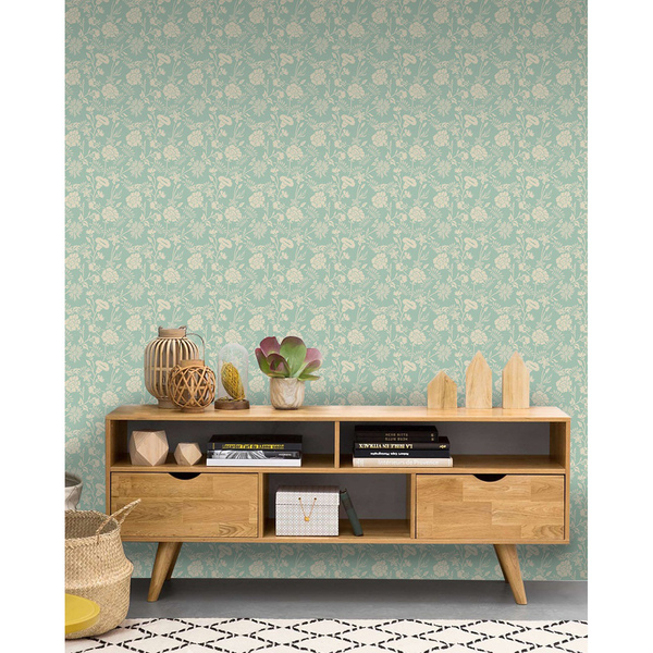 Papier peint panoramique Le vintage dans la décoration du salon