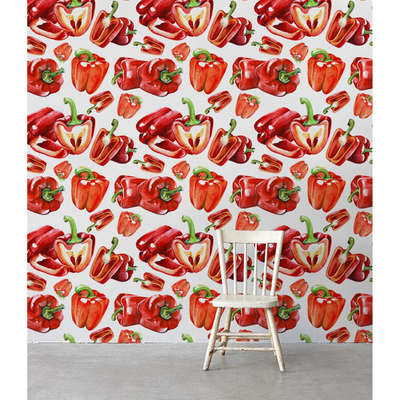 Tapisserie murale Poivrons juteux