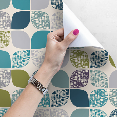 Tapisserie murale Kaléidoscope carrelé