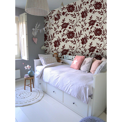 Papier peint adhésif Dans la roseraie