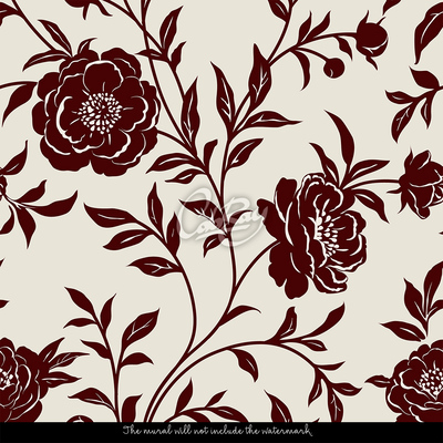 Papier peint adhésif Dans la roseraie