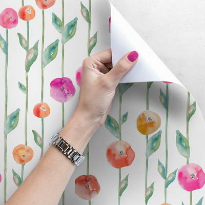 Papier peint Prairie printanière