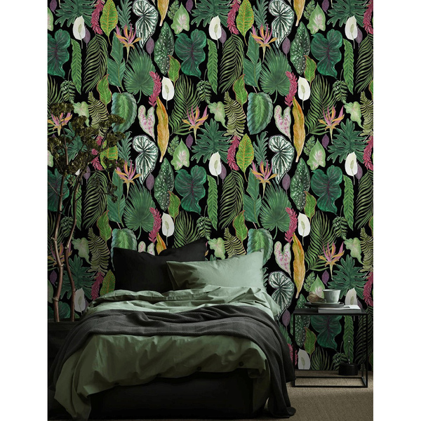 Papier peint adhésif Jungle tropicale la nuit