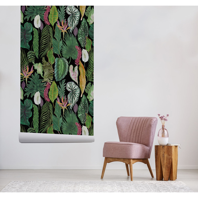 Papier peint adhésif Jungle tropicale la nuit