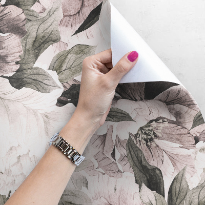 Tapisserie murale Pivoines en fleurs