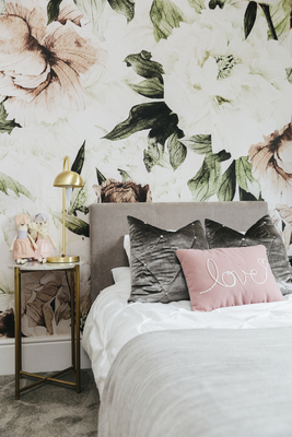 Tapisserie murale Pivoines en fleurs