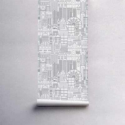 Papier peint Le bruit de la grande ville