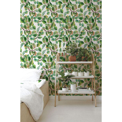 Papier peint Un verger plein de prunes