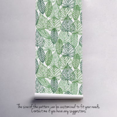 Tapisserie murale Forêt ajourée