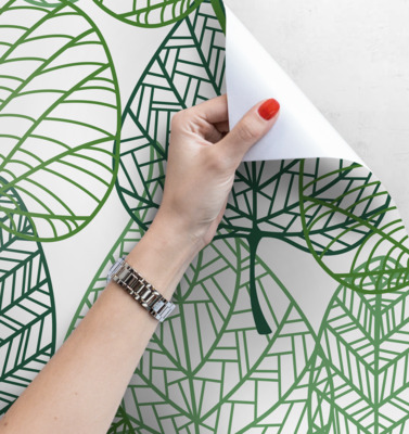 Tapisserie murale Forêt ajourée