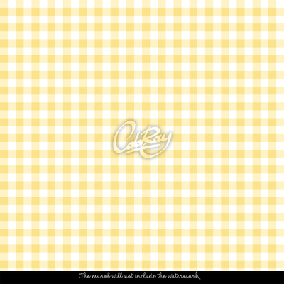 Papier peint adhésif Carrés lumineux jaunes