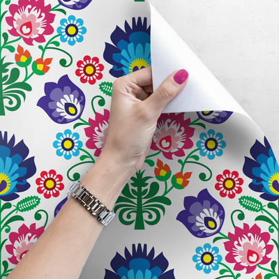 Papier peint adhésif Paradis du folklore