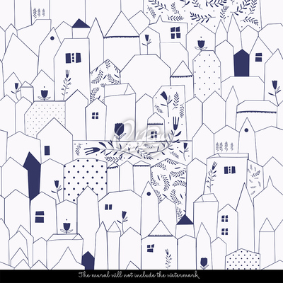 Papier peint Petite ville de rêves