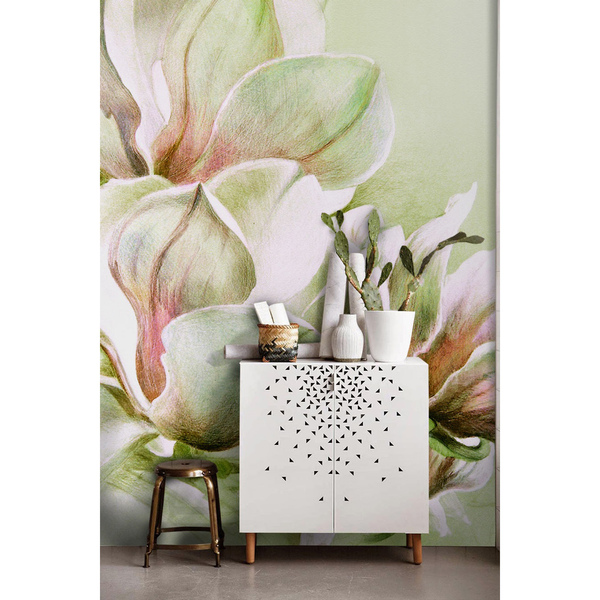 Tapisserie murale La magie du magnolia