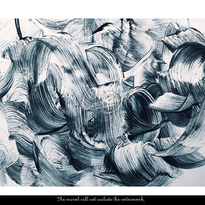 Tapisserie murale Peintures au pinceau