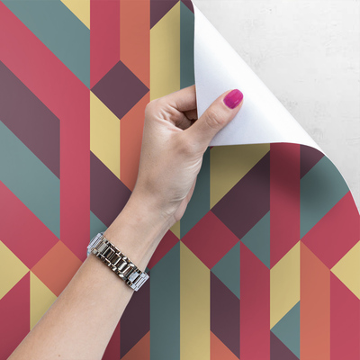 Papier peint adhésif Coloré et cool