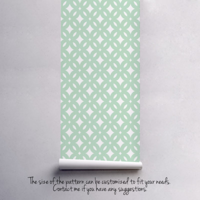 Tapisserie murale Ornement Céladon