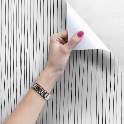 Papier peint adhésif Lianes ondulantes